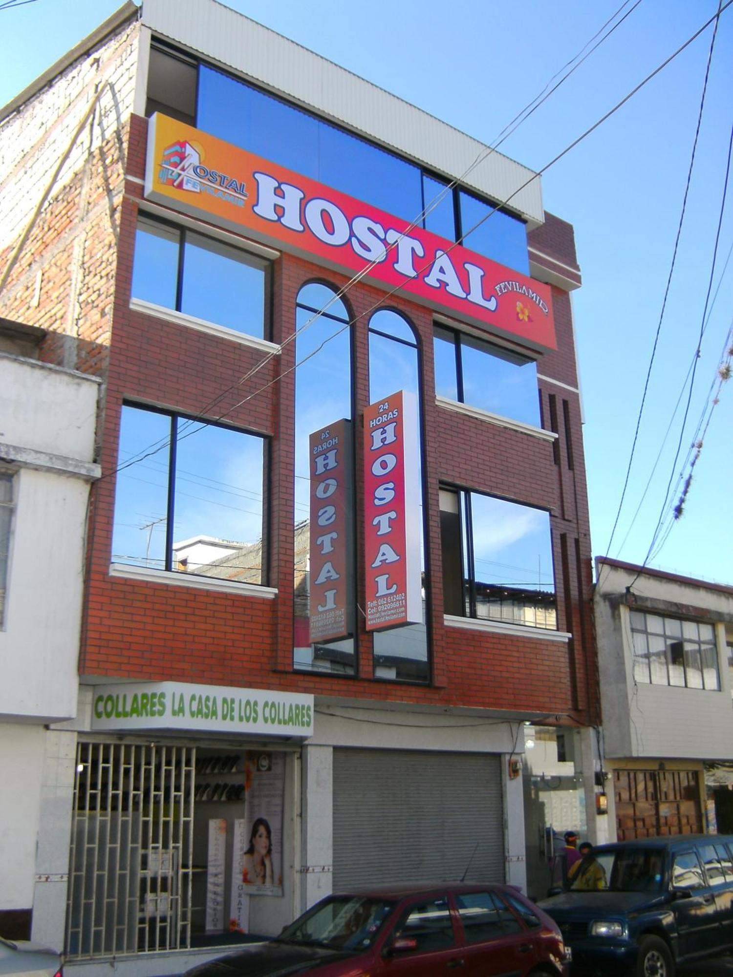 Hostal Fevilamir Ibarra Exterior foto